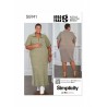 Simplicity Sewing Pattern S9741 Women's Knit Dress Two Lengths by Mimi G Style