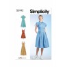 Simplicity Sewing Pattern S9742 Misses' Dresses with Three Length Variations