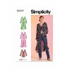 Simplicity Sewing Pattern S9747 Misses' Duster Jackets With Deep V-Neckline