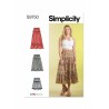 Simplicity Sewing Pattern S9750 Misses' Pull-On Skirt in Three Lengths