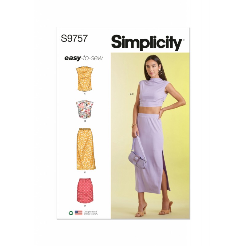 Simplicity Misses' Jumpsuit Sewing Pattern S9234 Size 6-8-10-12-14 