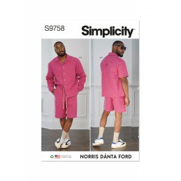Simplicity Sewing Pattern S9338 Men's Shorts and Cargo Trousers