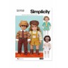 Simplicity Sewing Pattern S9768 (18″/46cm) Doll Clothes by Elaine Heigl Designs