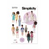 Simplicity Sewing Pattern S9769 11 1/2" Dolls Clothes by Andrea Schewe Designs