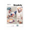 Simplicity Sewing Pattern S9773 Kitchen Accessories Hens by Carla Reiss Design