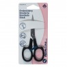 Hemline Multi-Grip Embroidery Scissors – 11cm (4.5in) Sewing Tool
