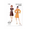 Vogue Patterns V1948 Misses' Vintage 1974 Pattern Reissue Loose-Fitting Dress