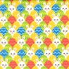 100% Cotton Digital Fabric Rose and Hubble Easter Bunny Peak-A-Boo 150cm Wide