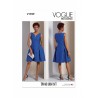 Vogue Patterns V1949 Misses' Lined Dress Sewing Pattern by Tom & Linda Platt
