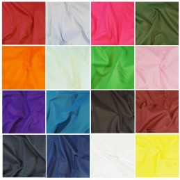 Plain Polycotton Sheeting Fabric 240cm Wide Plain Bed Material