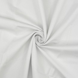 Washed Cotton Canvas Fabric WCC001 White