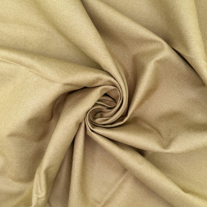 Washed Cotton Canvas Fabric