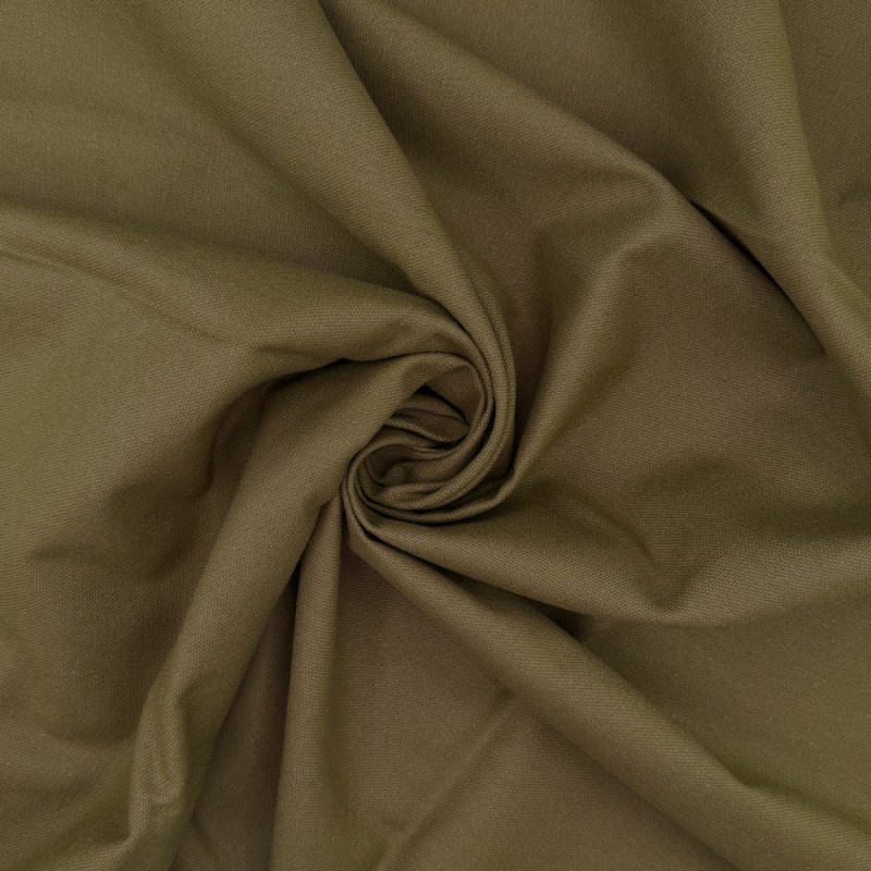 Washed Cotton Canvas Fabric