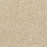 Cotton Linen Look Fabric Plain Curtain Upholstery Recycled 140cm Wide