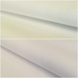 Bonded Polycotton Fabric Satin Twill Curtain Blind Interlining 54/140cm  Wide