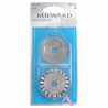 Milward Rotary Cutter Blade Assortment 45mm Pack of 3 Refill 251 5112
