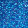 100% Cotton Batik Fabric John Louden Fish Fishes Aquatic Sadler Court 110cm Wide