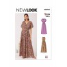 New Look Sewing Pattern N6751 Misses’ Knit Pull-On Dresses Elasticated Waist