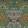 Tapestry Fabric William Morris Blackthorne Floral Flower Damask Leaf 140cm Wide