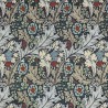 Tapestry Fabric Voysey Tudor Rose Damask Look Floral Upholstery Curtain
