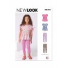 New Look Sewing Pattern N6761 Children’s Top and Leggings Sew Rating: Average