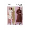 Vogue Patterns V2005 Misses’ Lined Dress in Two Lengths with Sleeve Variations