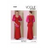 Vogue Patterns V2009 Misses’ Close-Fitting Lined Dress by Badgley Mischka