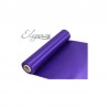 (REMNANT) Purple 29cm Wide Eleganza Satin Fabric Party Venue Wedding Table Decor Craft 29cm x 40cm