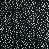 100% Viscose Fabric Dalmatian Splodge Spot Dot Splatter Abstract 140cm Wide