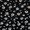 100% Viscose Fabric Poppy Ditsy Floral Flower Henley Way Summer 140cm Wide