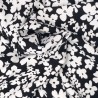 100% Viscose Fabric Abstract Flower Floral Daisy Petals Elmwood Close 140cm Wide