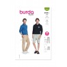 Burda Style Pattern 5814 Men’s Trousers and Bermuda Shorts With Belt Loops