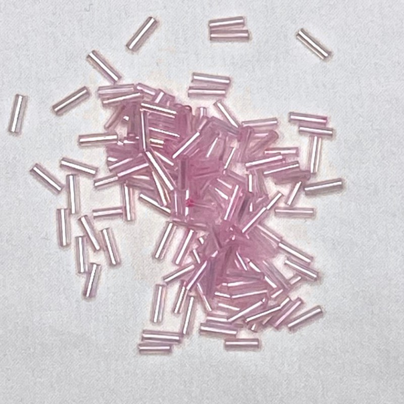 6mm Glass Bugle Beads  18 Colours 