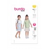 Burda Style Pattern 9226 Children’s Tunic and Short Sleeve High Waisted Dress