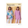 Butterick Sewing Pattern B6980 Misses’ and Women’s Easy To Sew Semi-Fitted Shirt