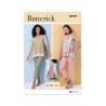 Butterick Sewing Pattern B6981 Misses’ Easy To Sew Tops by Katherine Tilton