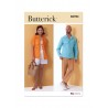Butterick Sewing Pattern B6984 Unisex Loose-Fitting Shirts, Shorts and Trousers