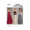 Simplicity Sewing Pattern S9881 Misses’ Floor Length Skirts With A-Line Shape