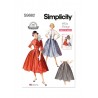 Simplicity Sewing Pattern S9882 Misses’ Vintage 1950s Retro Skirt and Jacket
