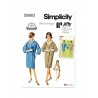 Simplicity Sewing Pattern S9883 Misses’ Vintage 1960s Jiffy Reversible Coat