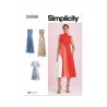 Simplicity Sewing Pattern S9886 Misses’ Fitted Dress with Length Variations