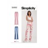 Simplicity Sewing Pattern S9892 Misses’ Low-Waisted Jeans With Pockets
