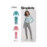 Simplicity Sewing Pattern S9895 Misses’ and Women’s Jacket and Knit Leggings
