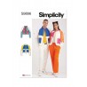Simplicity Sewing Pattern S9896 Unisex Quilted Detail Jacket In Two Lengths