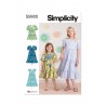 Simplicity Sewing Pattern S9900 Children’s Dress with Sleeve & Length Variations