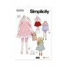Simplicity Sewing Pattern S9905 Plush Bunny and Clothes By Elaine Heigl Designs