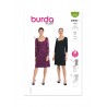 Burda Style Sewing Pattern 5835 Misses’ Cocktail Dress with Flattering Neckline