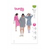 Burda Style Sewing Pattern 5851 Misses’ Dress For Beach, Spa or Lounging At Home