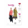 Burda Style Sewing Pattern 5864 Misses’ Dress & Tunic Top With Fixed Wrap Bodice