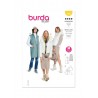 Burda Style Sewing Pattern 5869 Misses’ Long Quilted Waistcoat or Gilet & Jacket